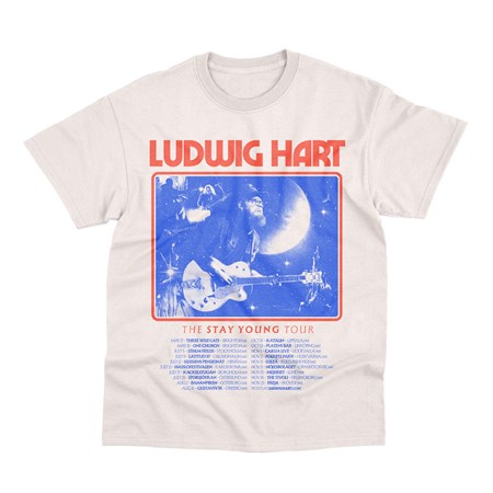 Stay Young T-shirt Vit